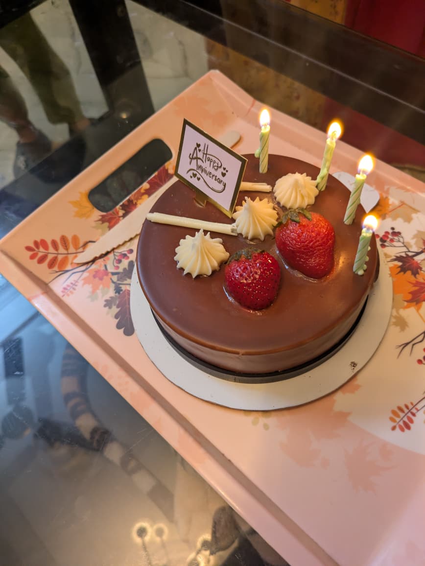 A celebration cake at Kids Kingdom